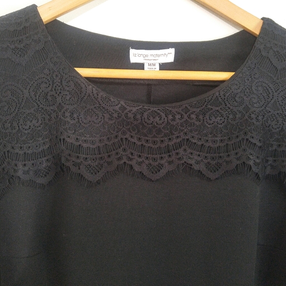 Maternity Dress with Lace - Picture 3 of 5